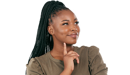person asking questions about renewing and refinancing their mortgage.