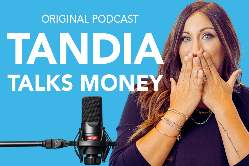 title logo image for Tandia Talks Money Podcast