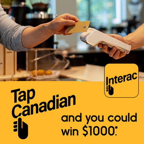 Tap Canadian and Win $1000