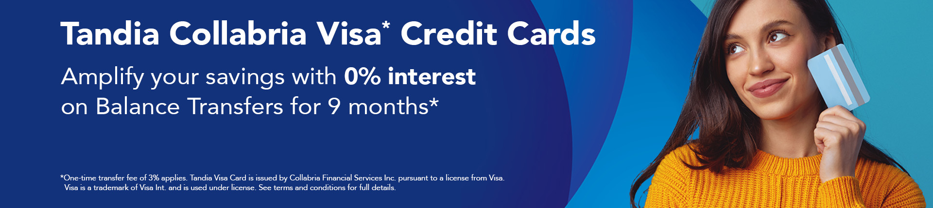 Tandia VISA Credit Card Offer