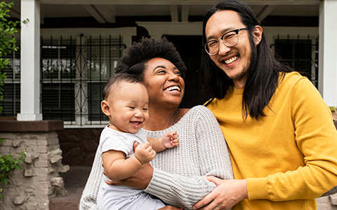 appy family on a front porch