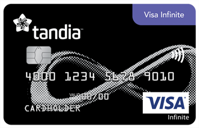 Tandia Credit and Debit Cards